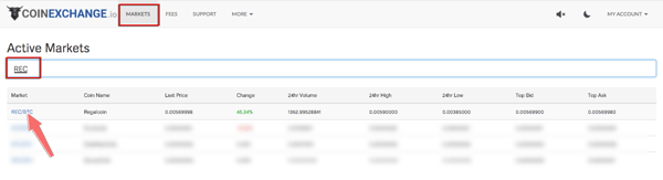 ban regalcoin lay BTC